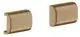 AXOR-HG-AXOR-Universal-Softsquare-Abdeckung-fuer-Reling-Brushed-Bronze-42871140 gallery number 1